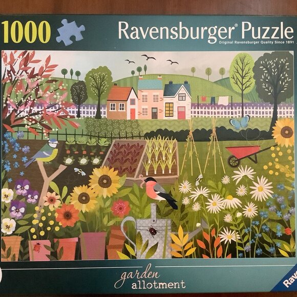 Ravensburger 1000 Piece Puzzle "Garden Allotment" - Picture 1 of 2